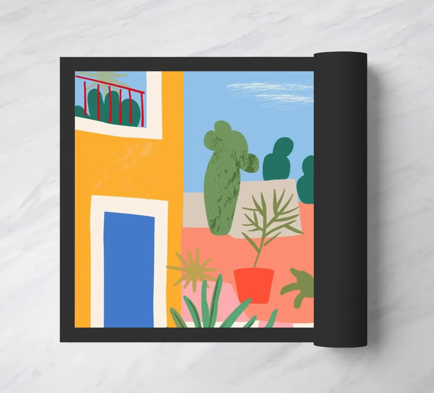 Cacti Fußmatte von LisaArtes