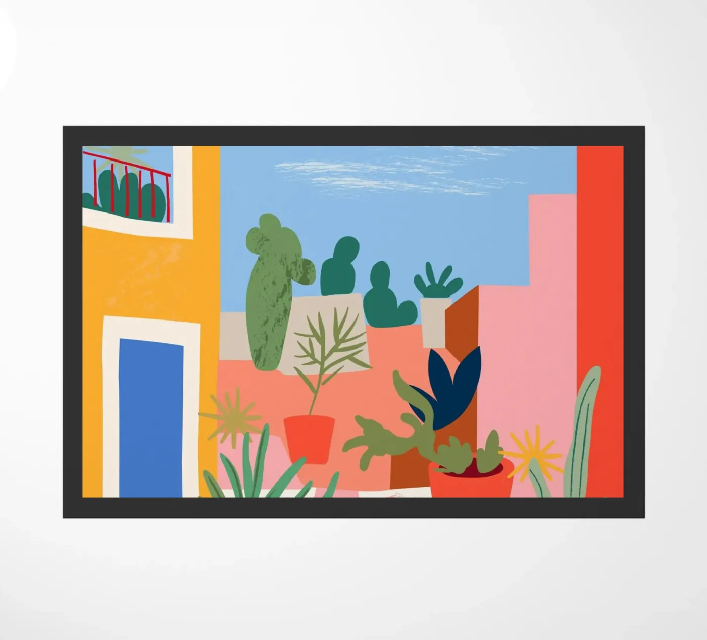Cacti Fußmatte von LisaArtes