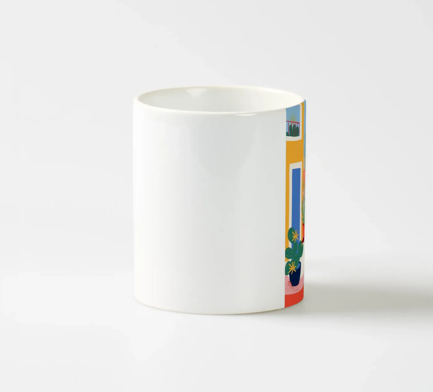 Cacti ceramic mug by LisaArtes