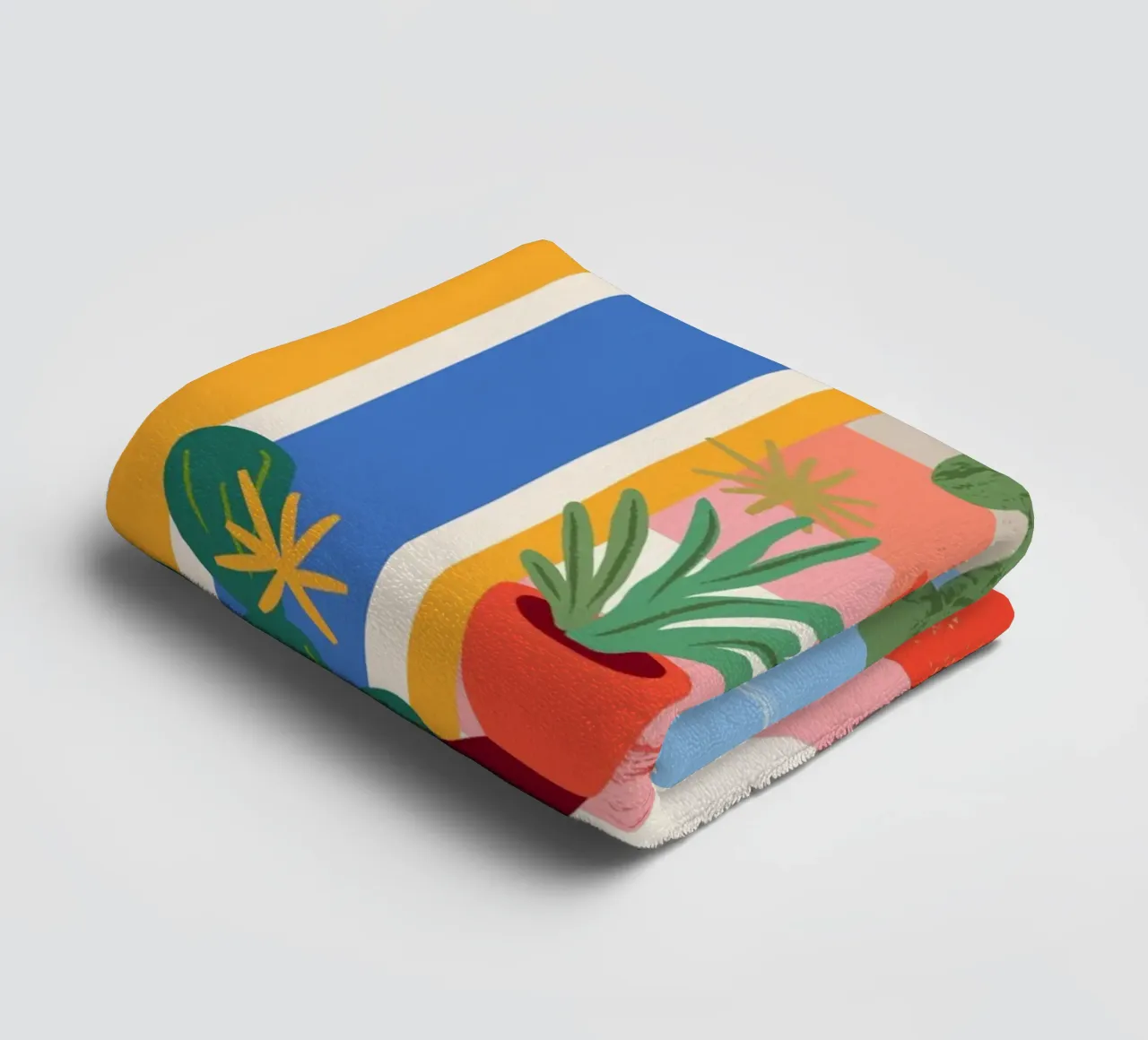 Cacti badhanddoek van LisaArtes