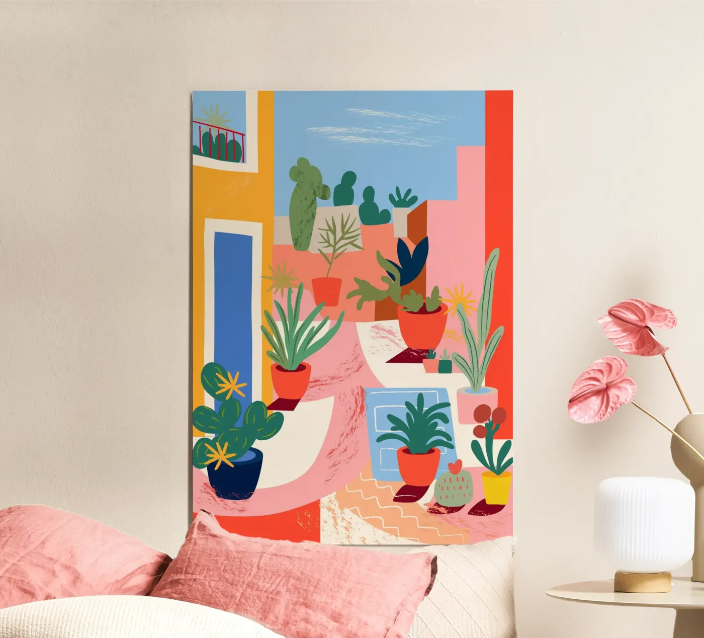Cacti poster van LisaArtes