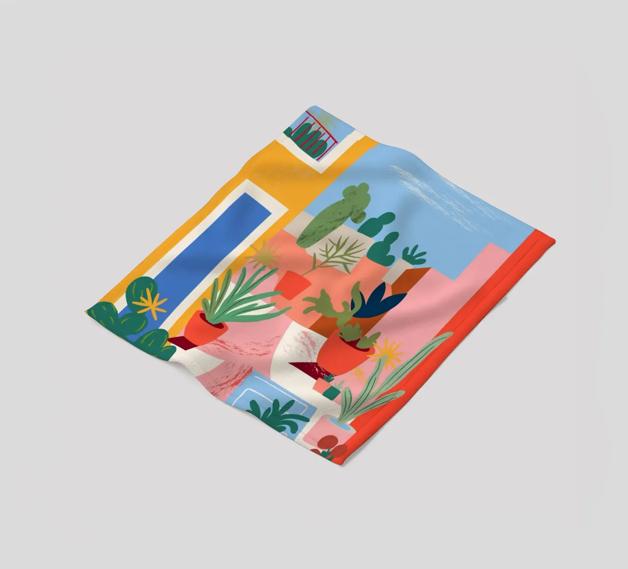 Cacti fleecedeken van LisaArtes