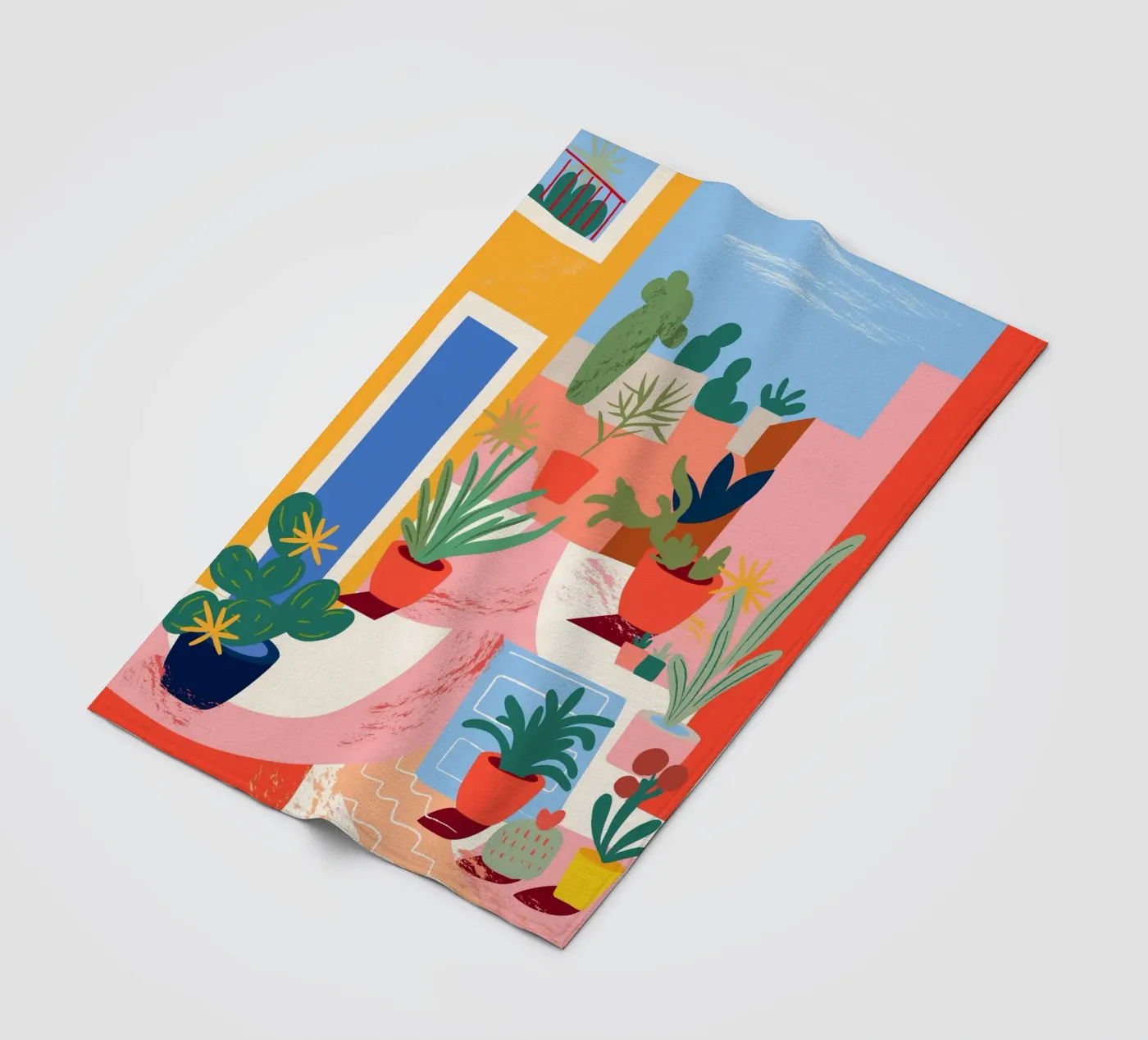 Cacti fleecedeken van LisaArtes