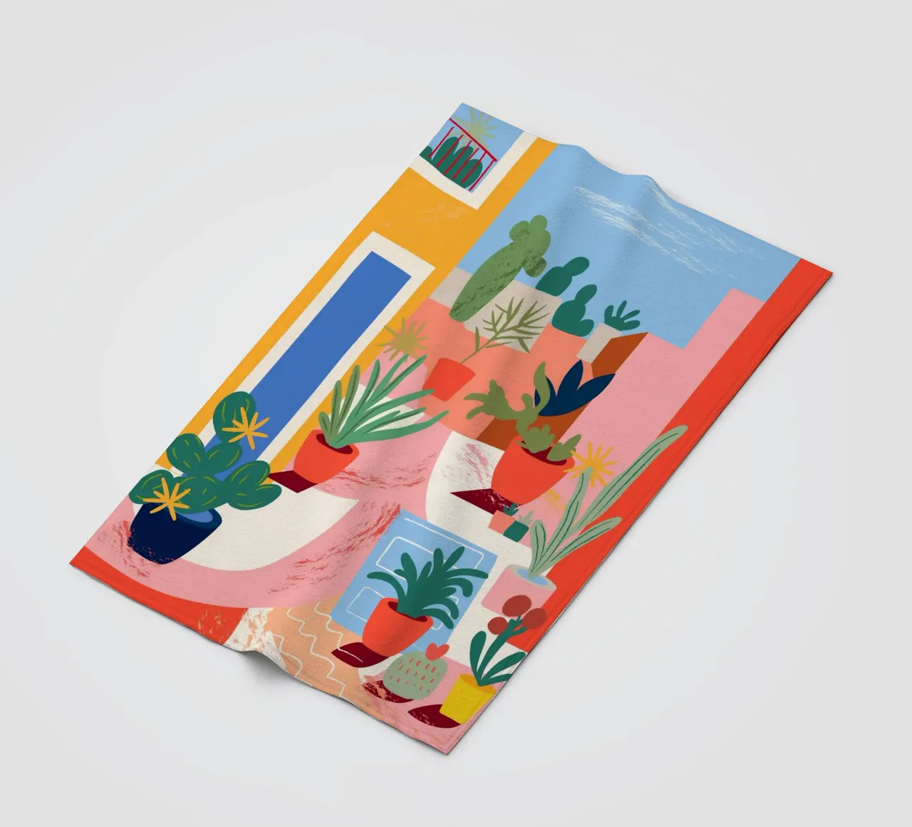 Cacti fleecedeken van LisaArtes