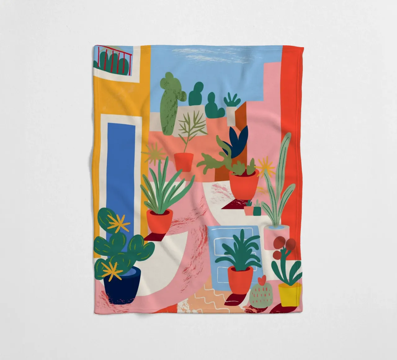 Cacti fleecedeken van LisaArtes