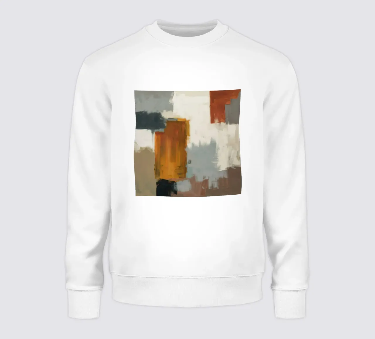Muted Structure Grid sweatshirt by Monarch Arc