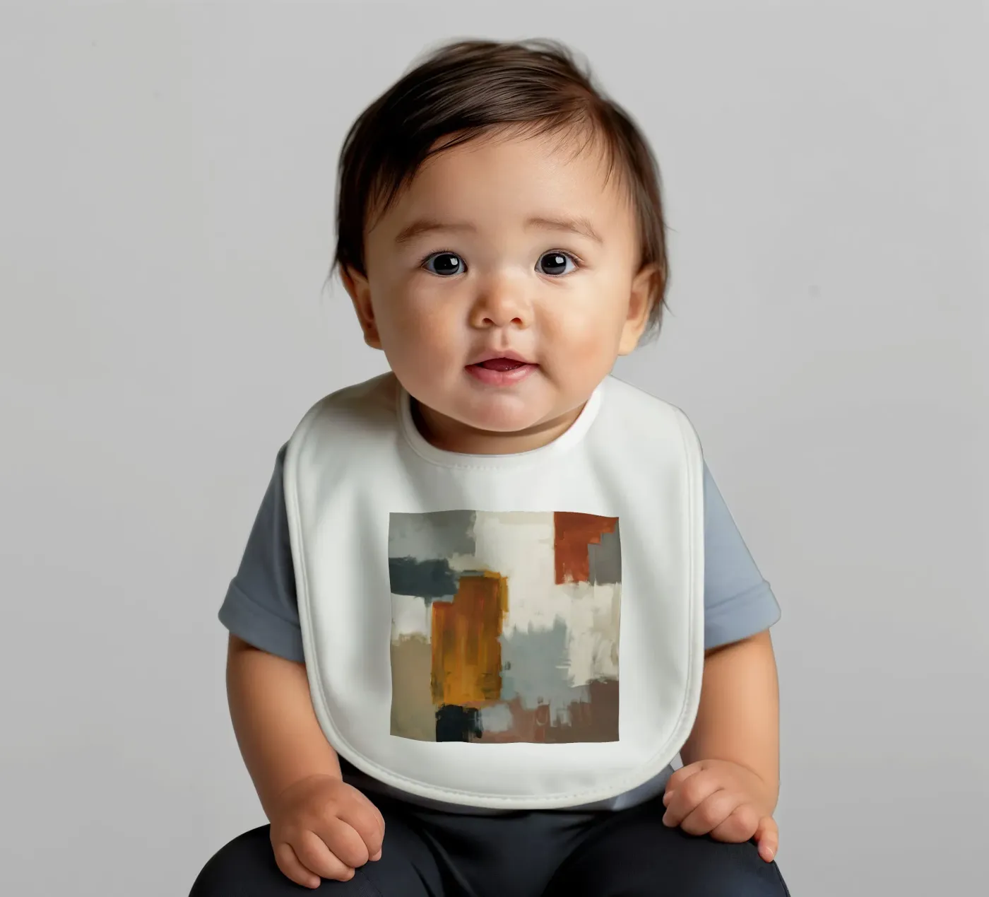 Muted Structure Grid bavoir de Monarch Arc