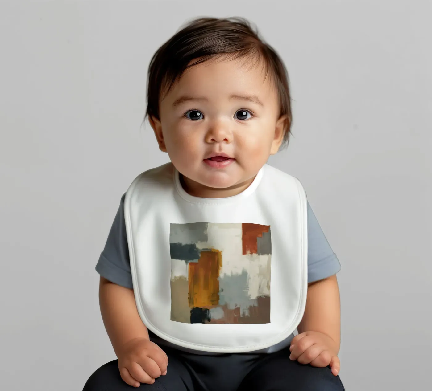 Muted Structure Grid bavoir de Monarch Arc