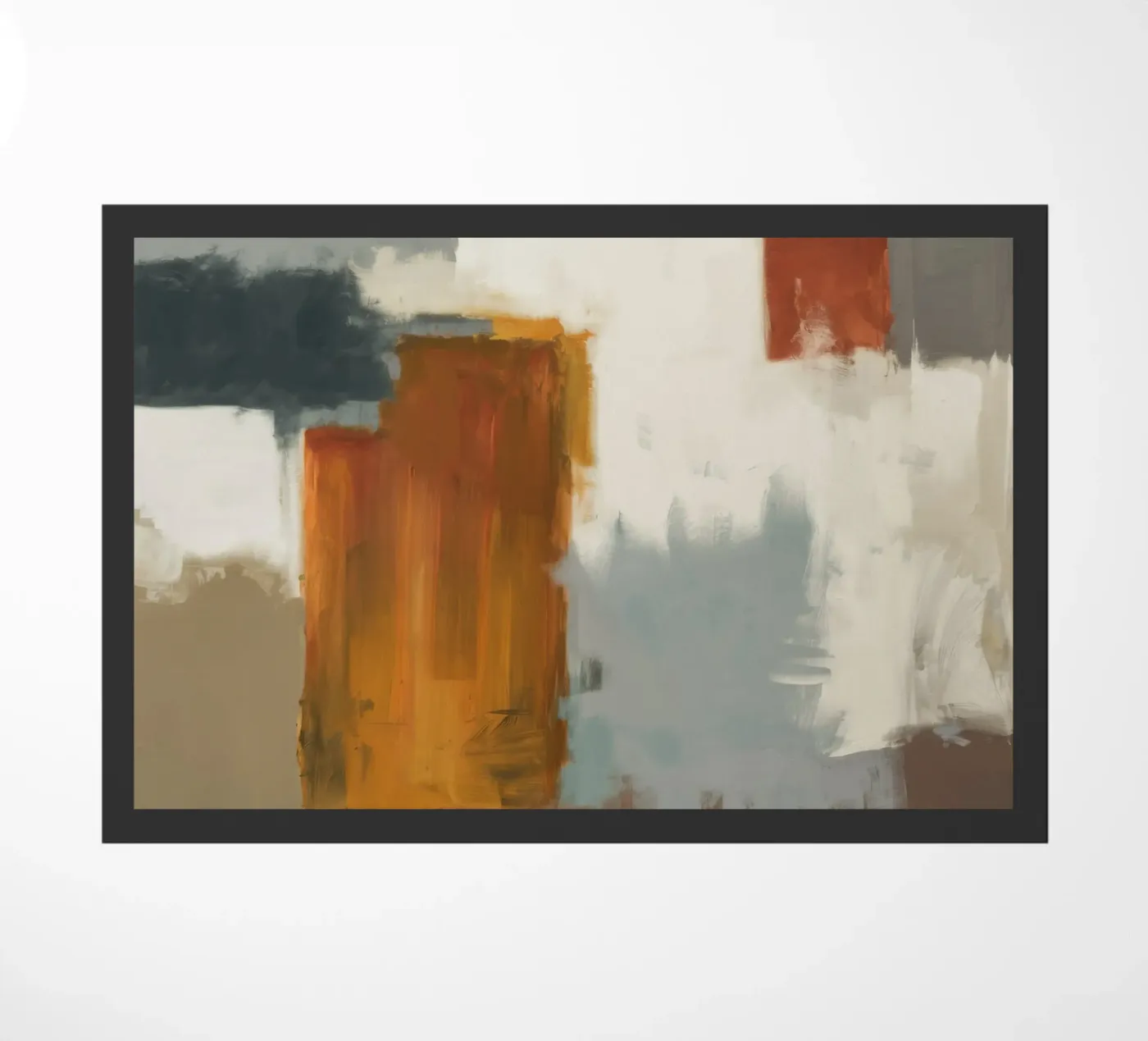 Muted Structure Grid Fußmatte von Monarch Arc