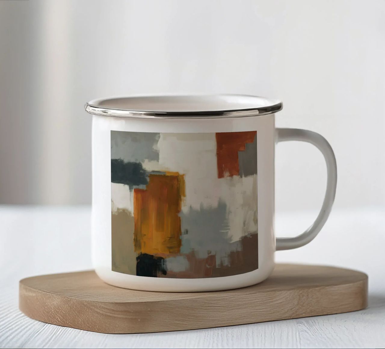 Griglia di struttura muta tazza in smalto da Monarch Arc