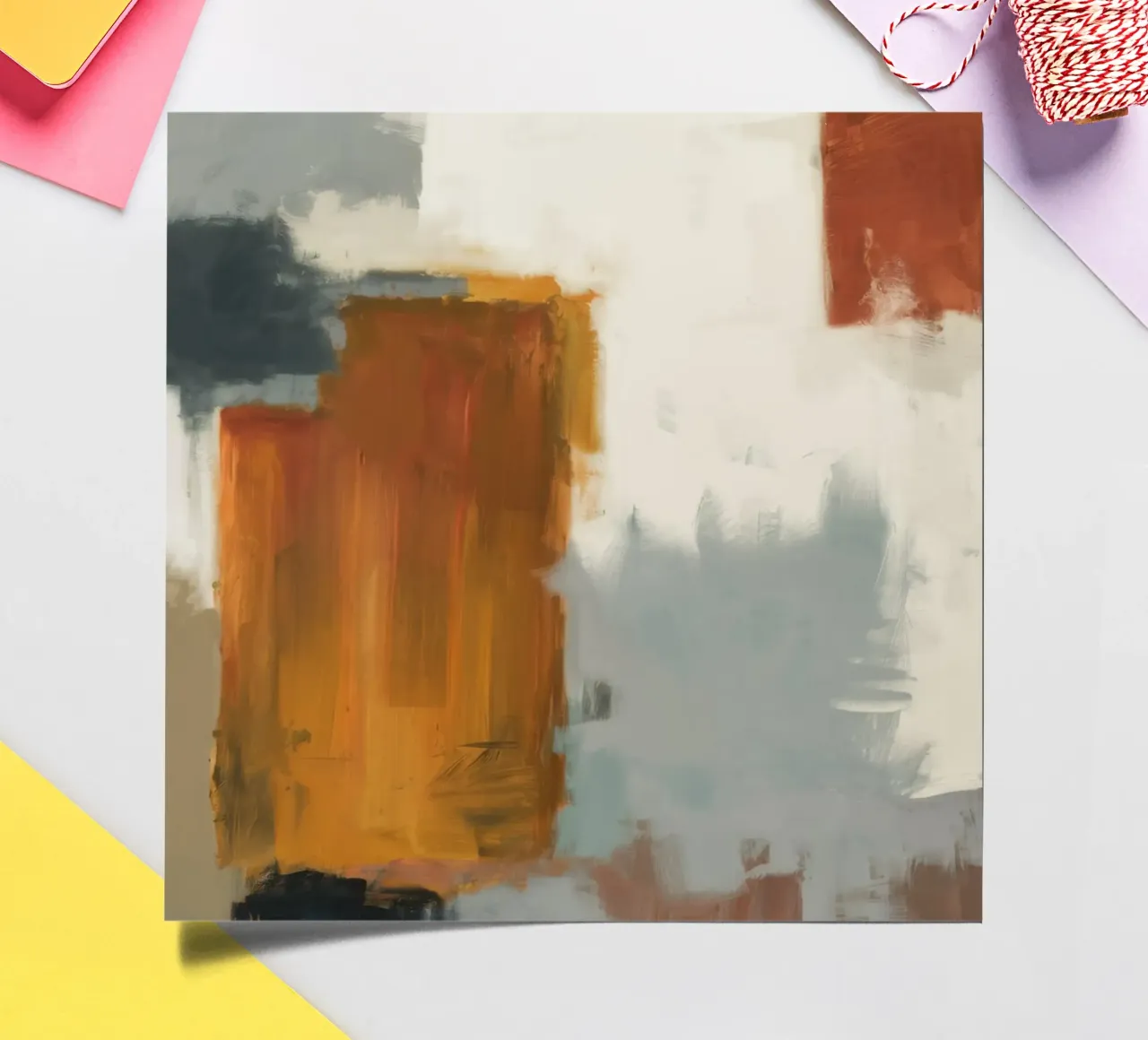 Muted Structure Grid sticker sheet by Monarch Arc