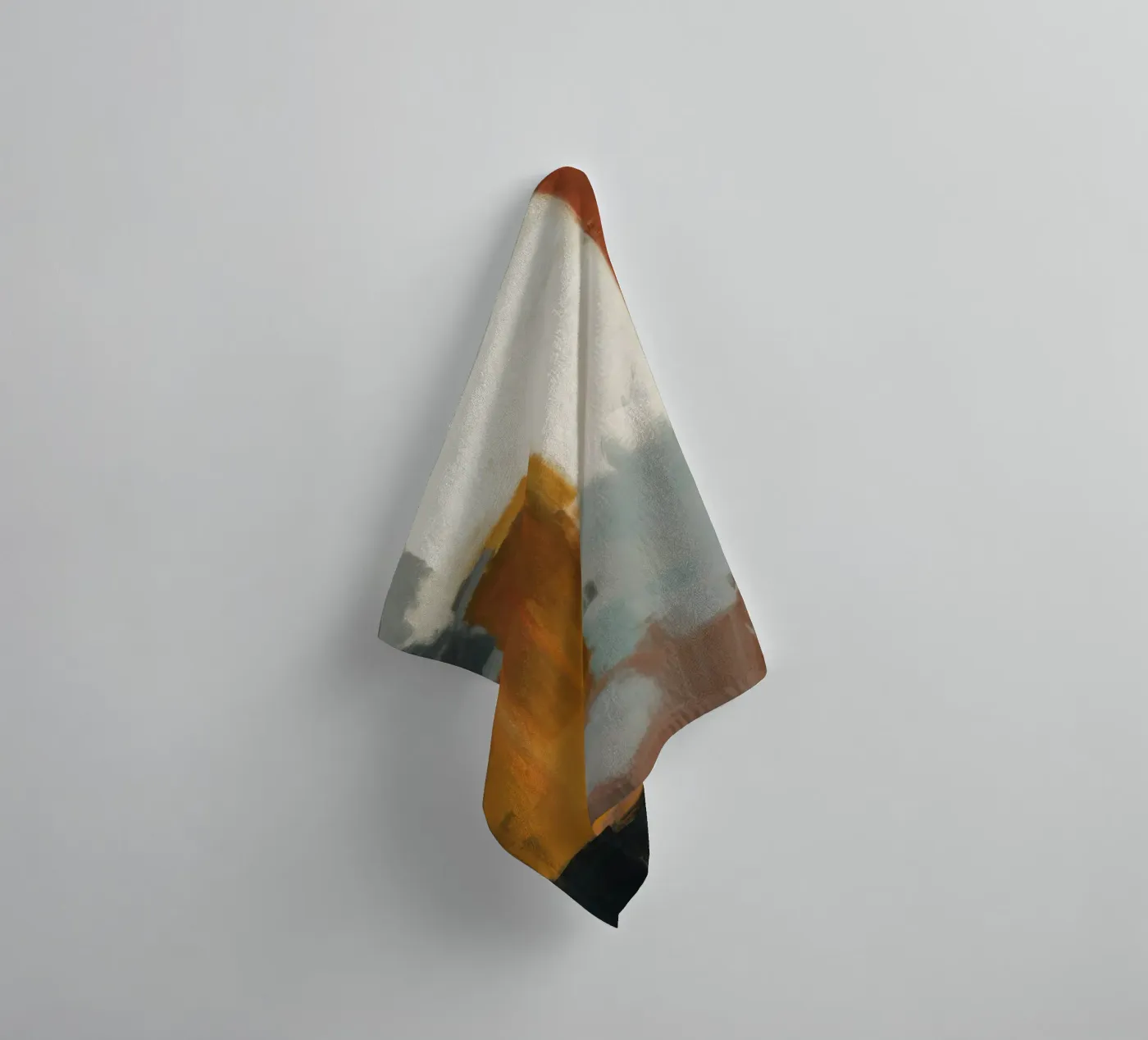 Muted Structure Grid towel by Monarch Arc