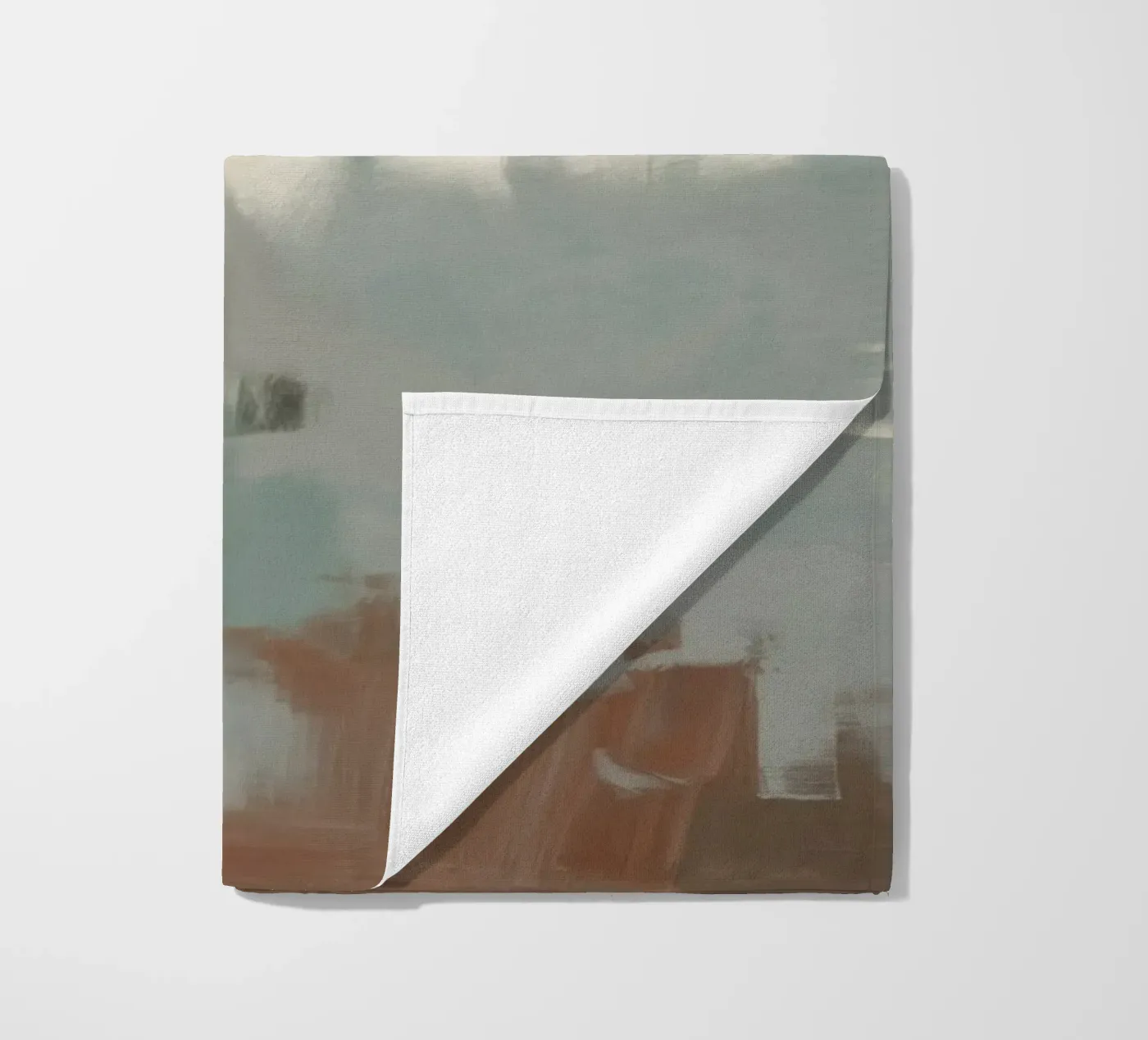 Gedämpfte Struktur Raster Strandtuch von Monarch Arc