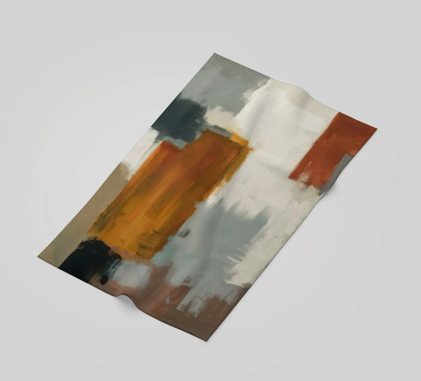 Gedämpfte Struktur Raster Strandtuch von Monarch Arc