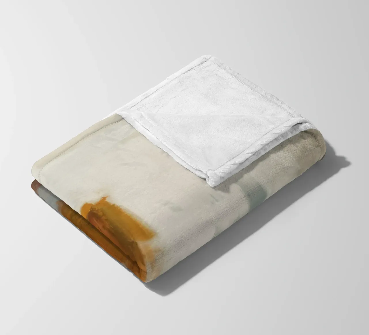 Muted Structure Grid Fleecedecke von Monarch Arc