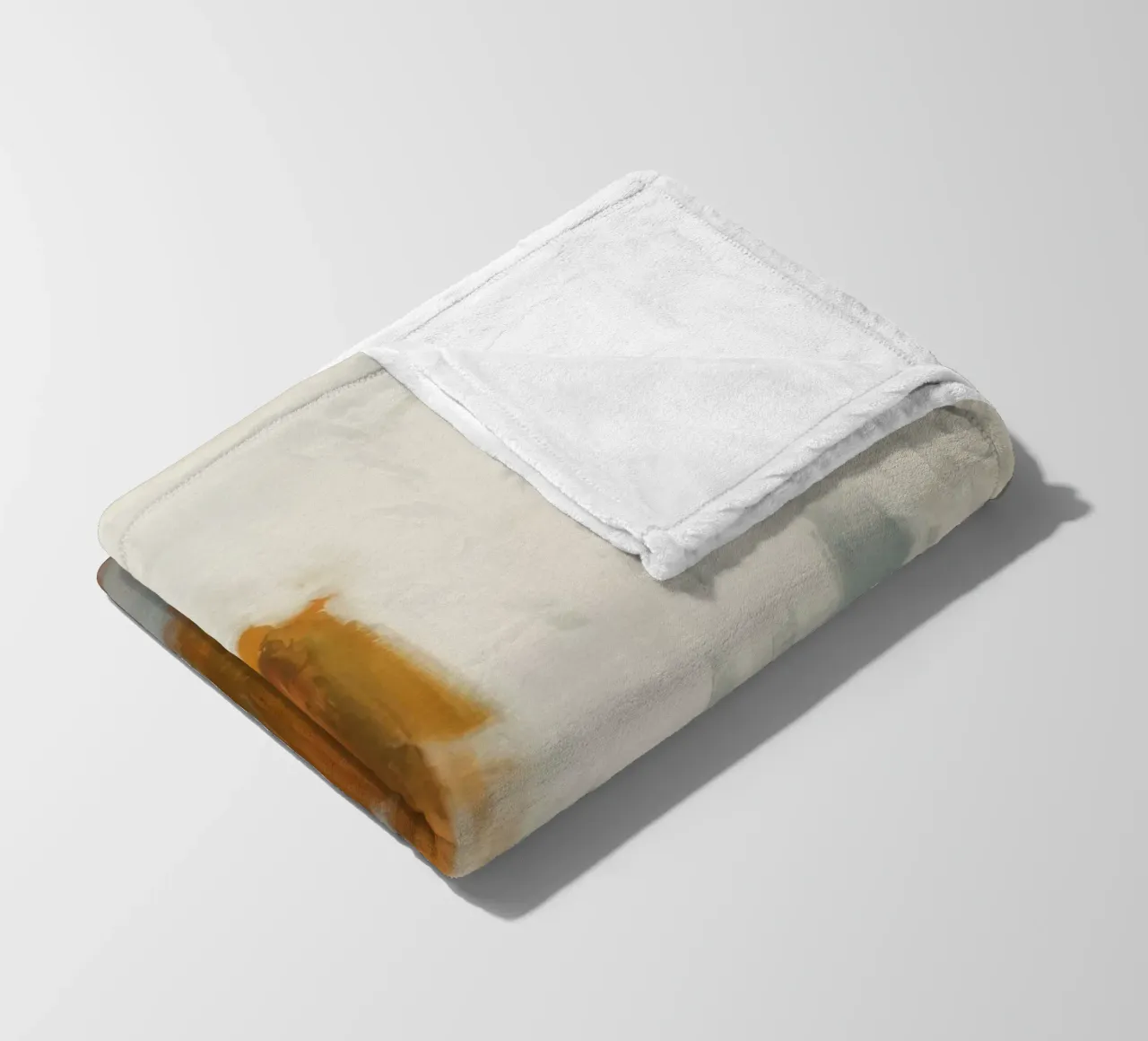 Muted Structure Grid Fleecedecke von Monarch Arc