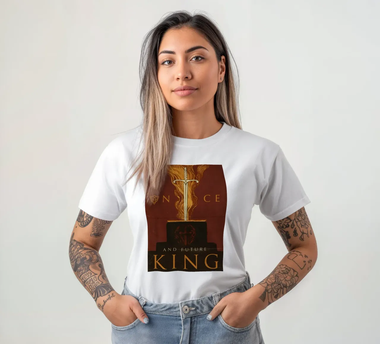 Il re di una volta e del futuro t-shirt da Junkie Movie