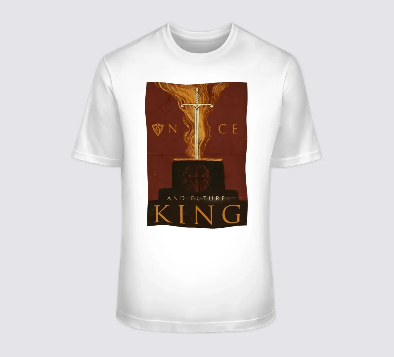 Il re di una volta e del futuro t-shirt da Junkie Movie