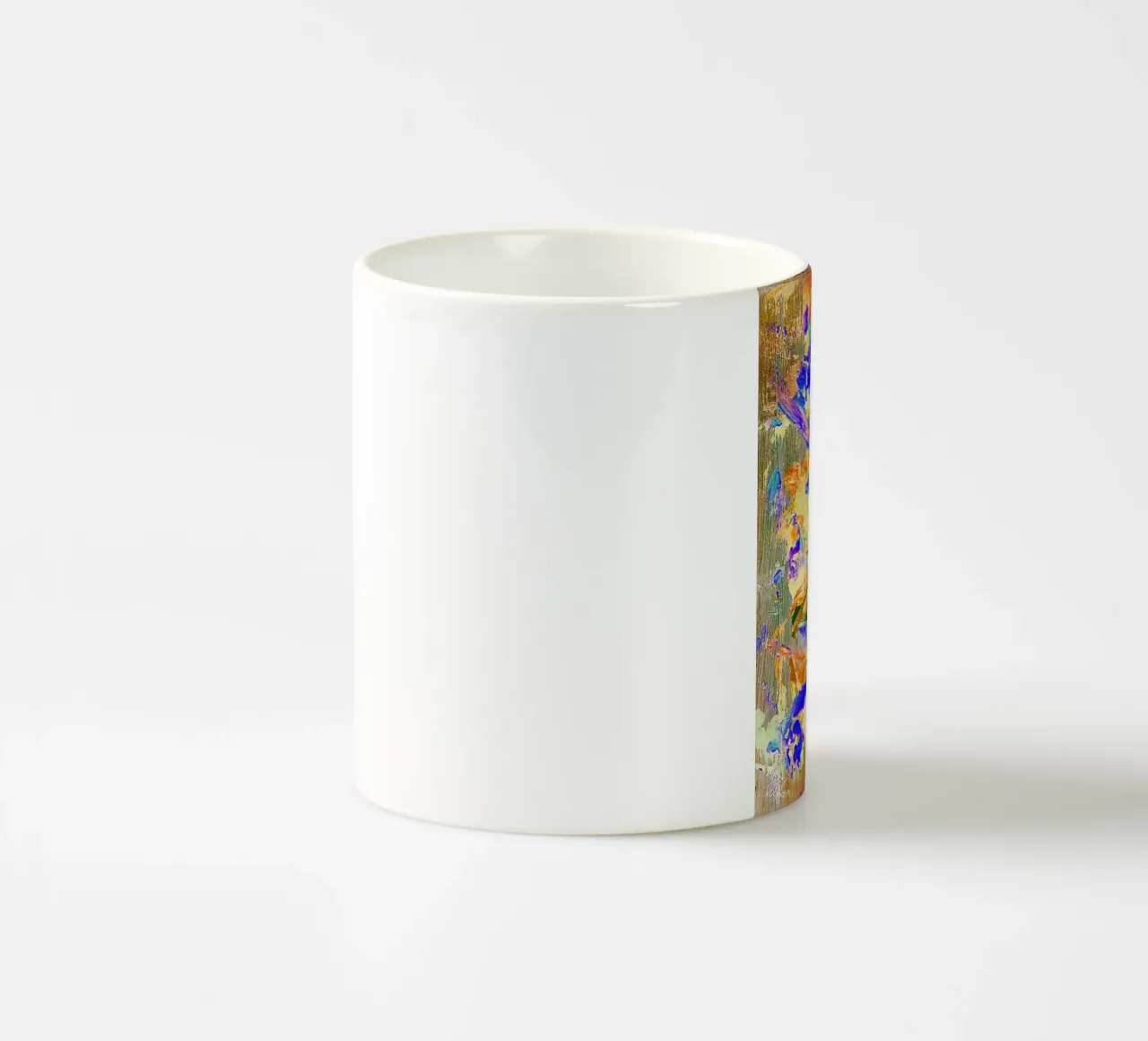 IDEAL GIFT 27 invers tazza in ceramica da Thierry Vobmann Abstract painting