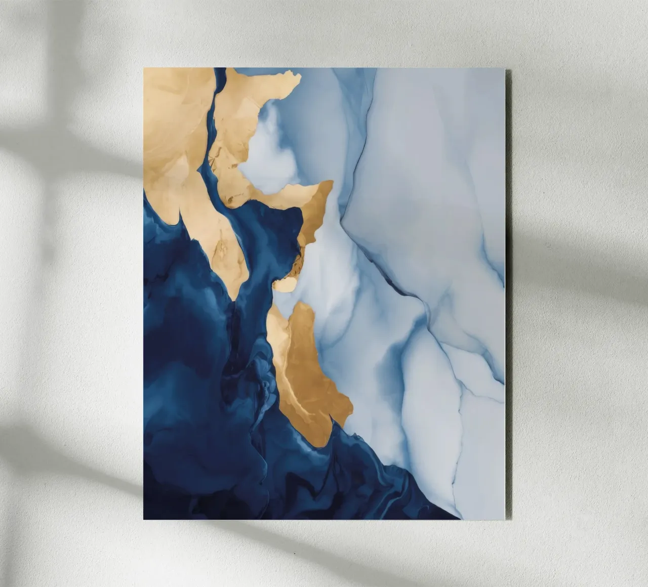 Golden Abyss Bloom forex plate by Monarch Arc
