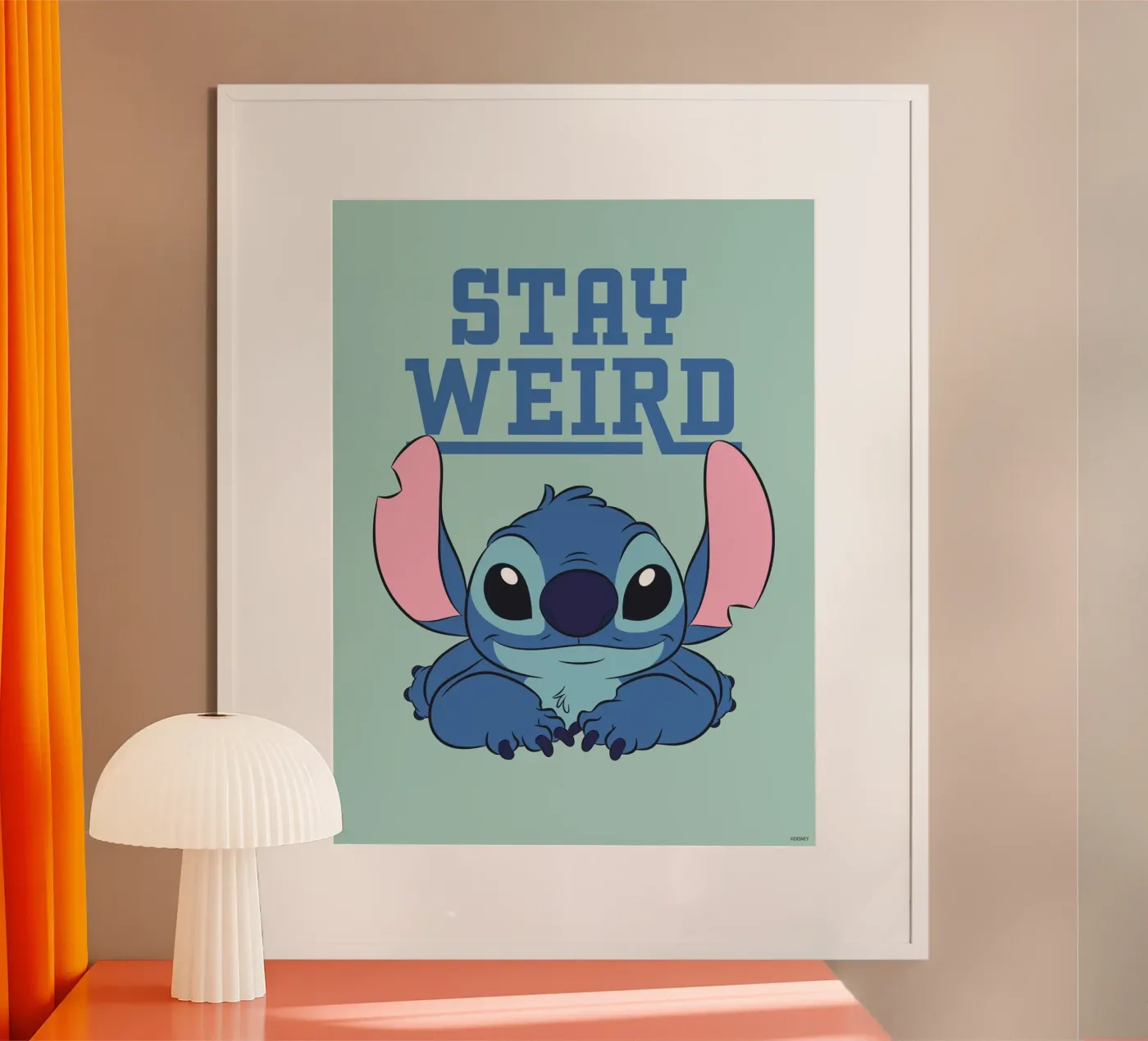 Stitch - Stay weird hahnemühle van Stitch