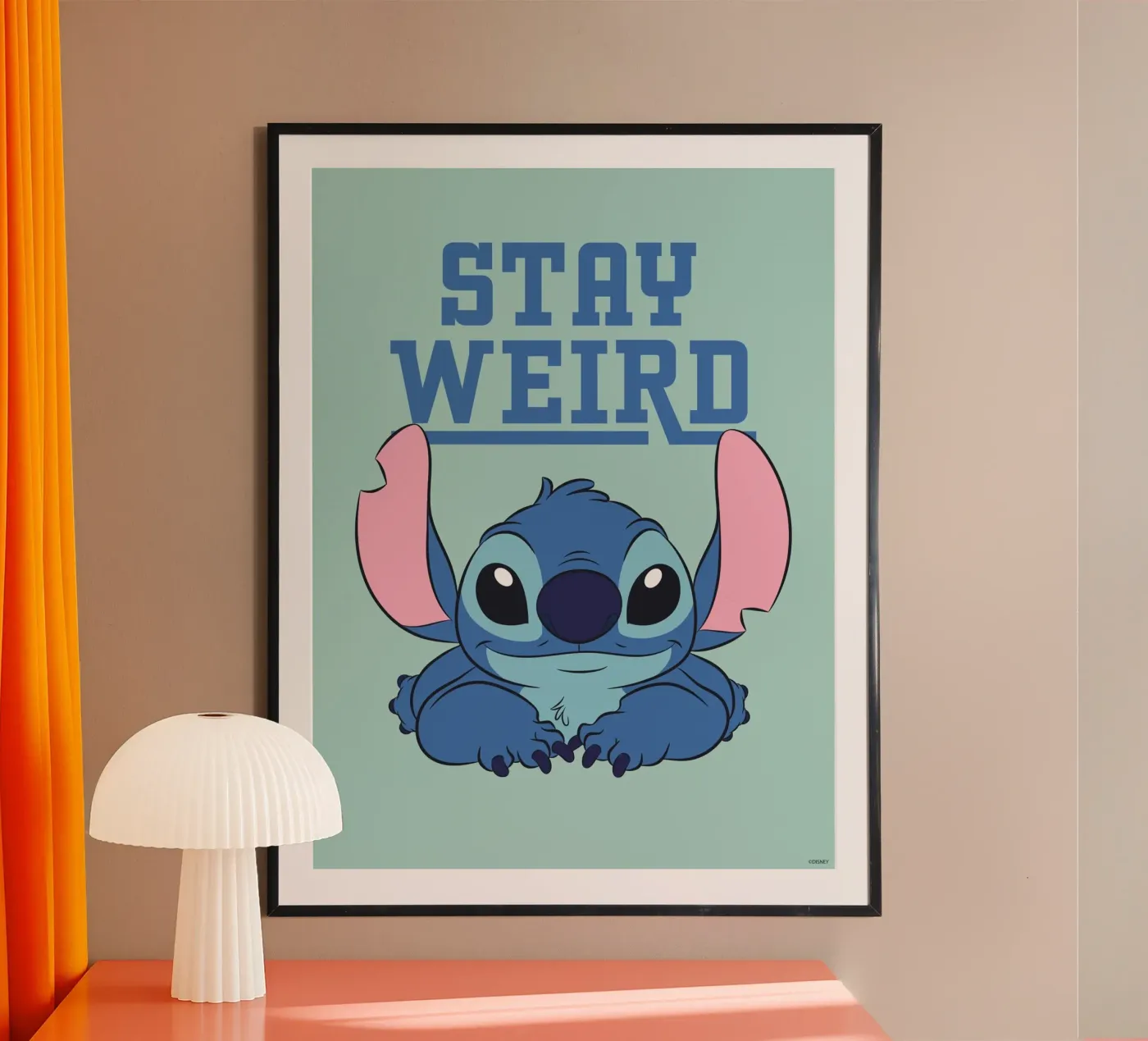 Stitch - Stay weird hahnemühle van Stitch