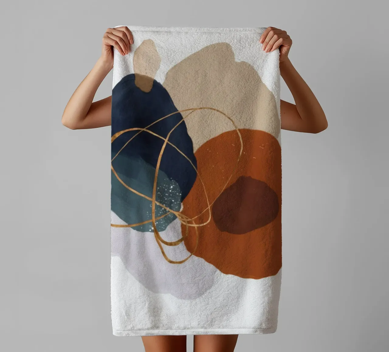 Orbit Pulse Cluster Handtuch von Monarch Arc