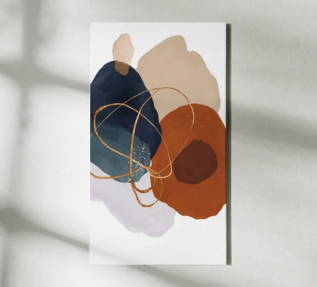 Ammasso di impulsi in orbita tela con Cornice a cassetta da Monarch Arc