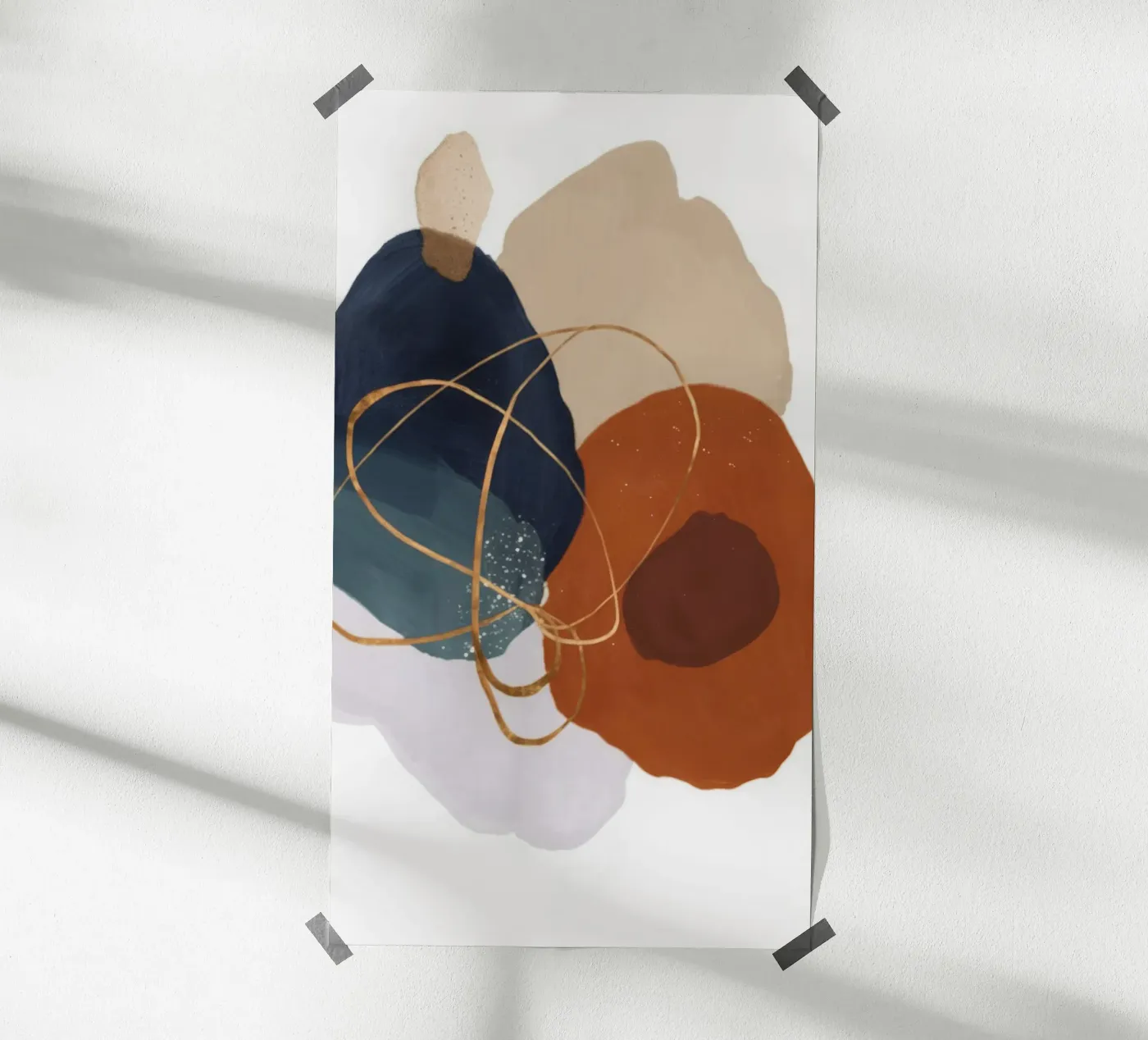 Orbit Pulse Cluster poster by Monarch Arc