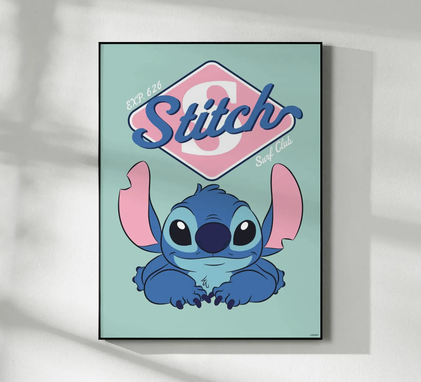 Stitch - Surf Club Acryl-Glas von Stitch
