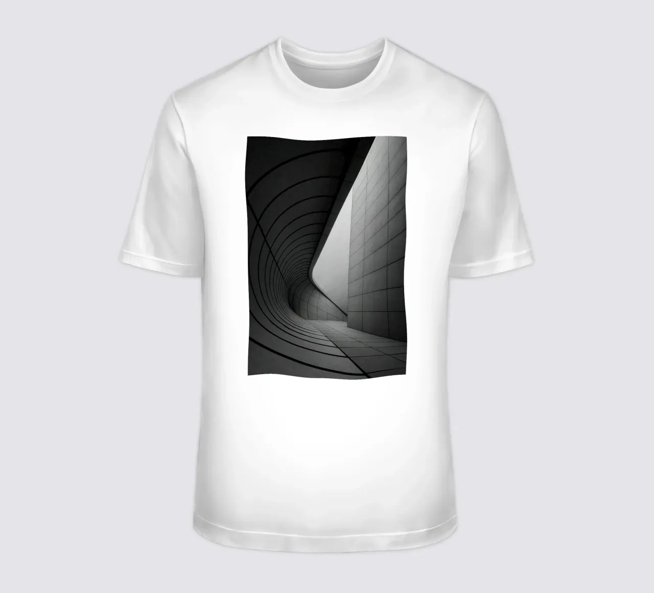 Curve ipnotiche a Tokyo - Ode all'architettura futuristica t-shirt da Black & White