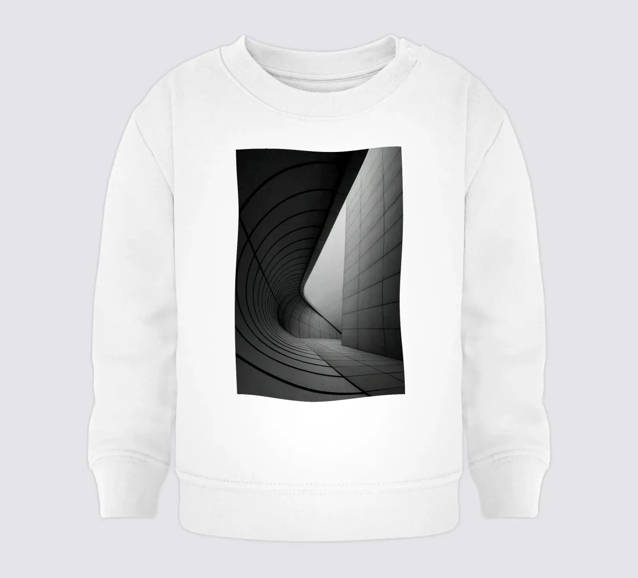 Curve ipnotiche a Tokyo - Ode all'architettura futuristica felpa neonato da Black & White