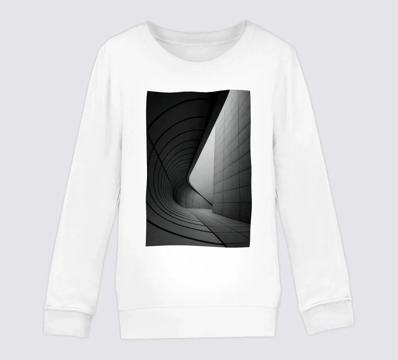 Curve ipnotiche a Tokyo - Ode all'architettura futuristica felpa bambino da Black & White
