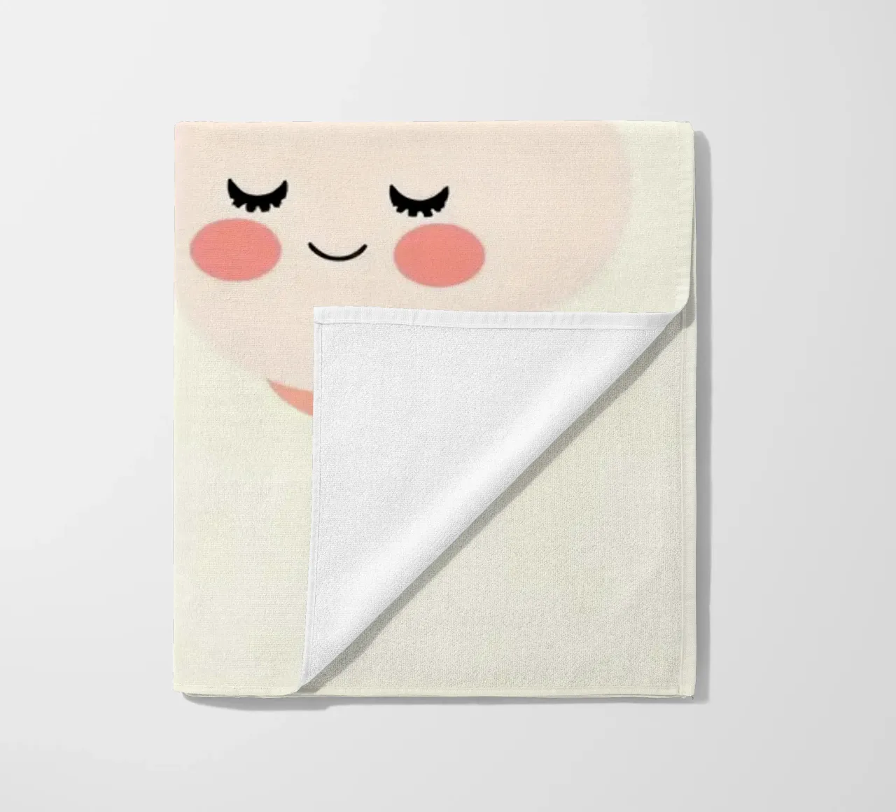 Two cheerful brain characters sharing a joyful moment beach towel by DesignDoodle