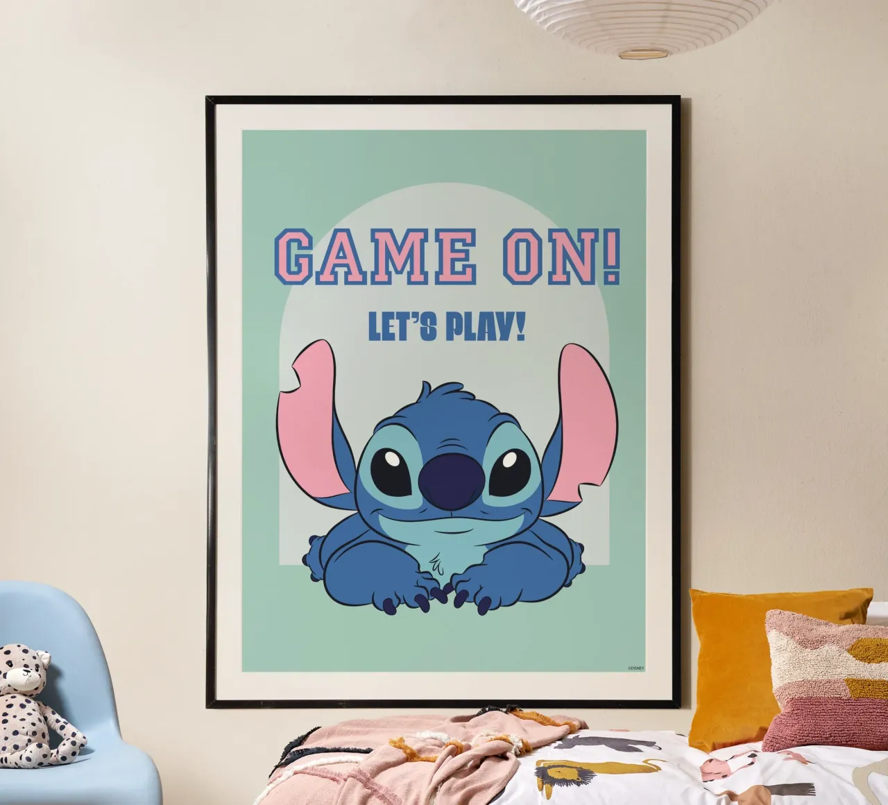 Stitch - let´s play! poster da Stitch