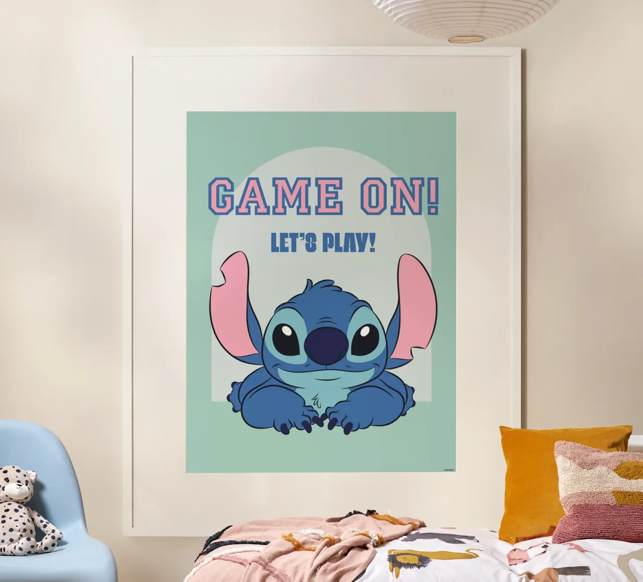 Stitch - let´s play! poster da Stitch