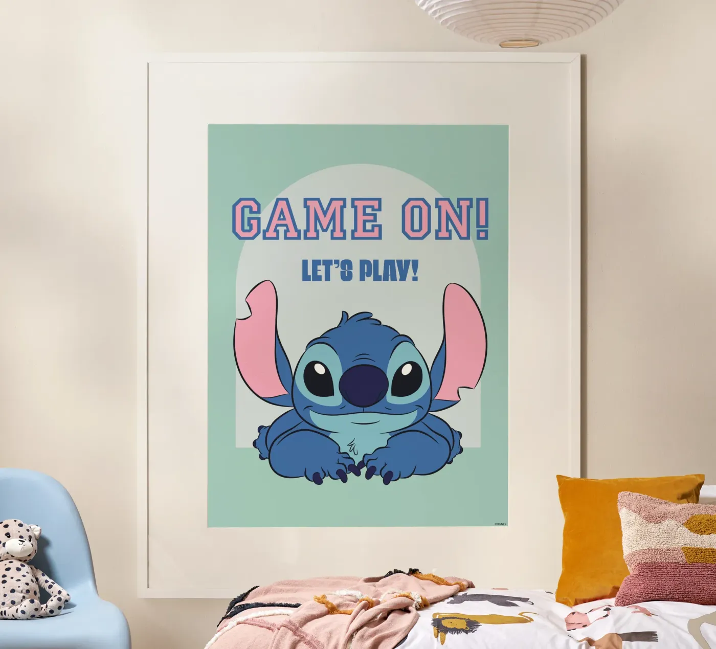 Stitch - let´s play! poster da Stitch
