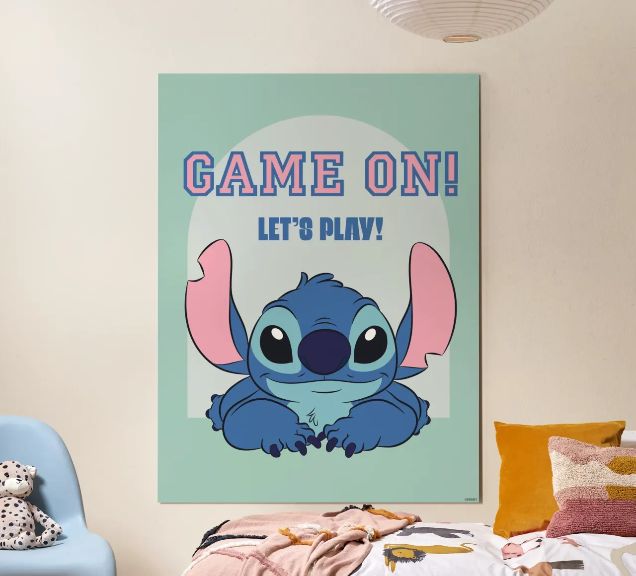Stitch - let´s play! poster da Stitch