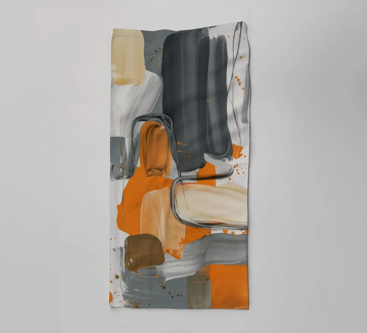 Urban Drape Blocks towel by Monarch Arc