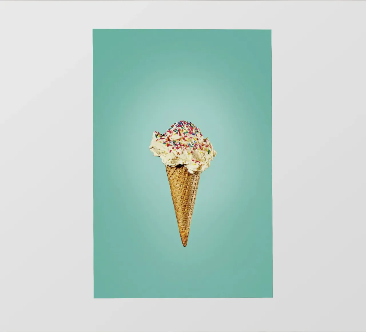 Icecream With Sprinkles pellicola backlit da neon* fotografie