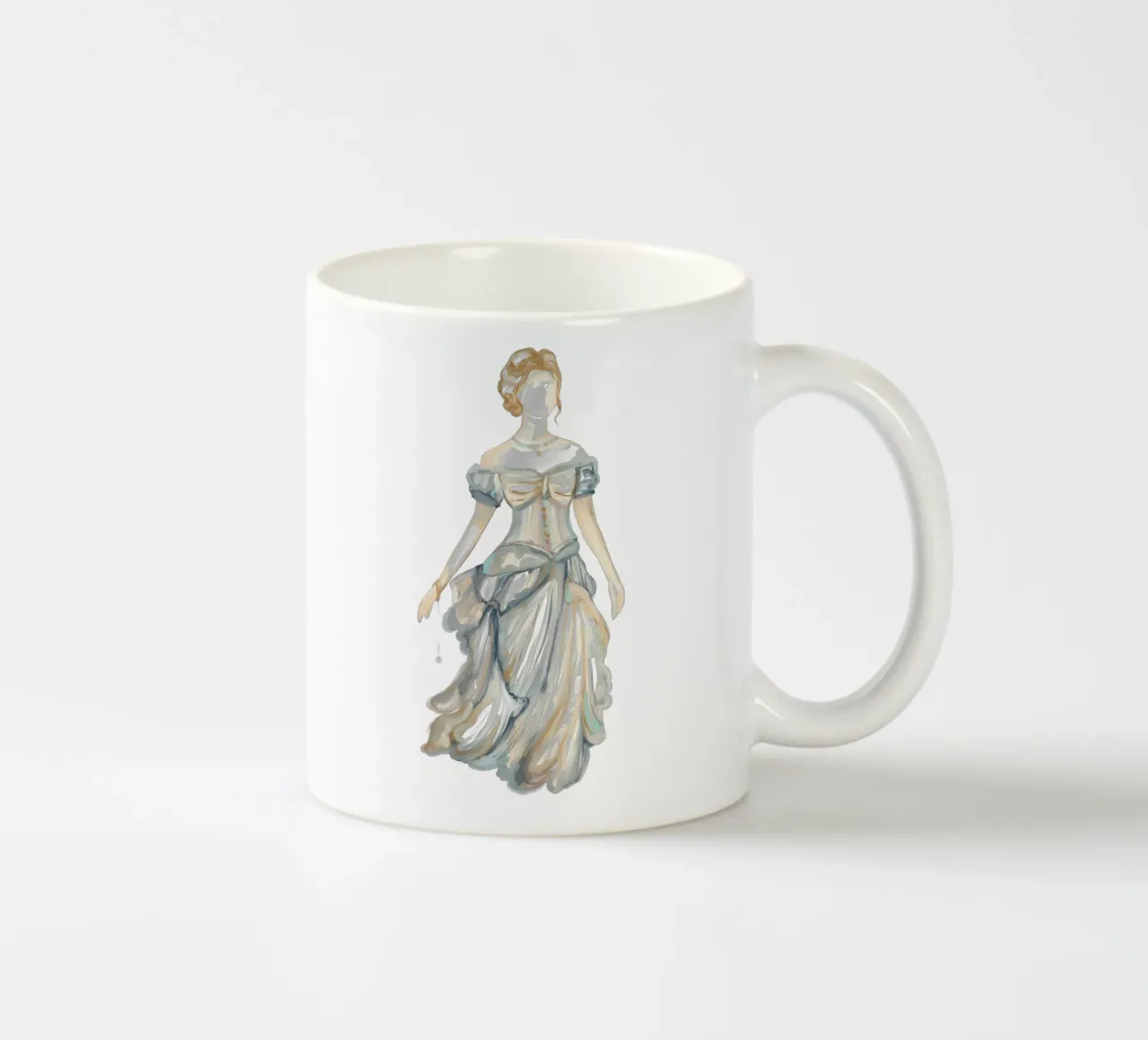 Isabel Forever Waiting mug en céramique de mysteriouscoco