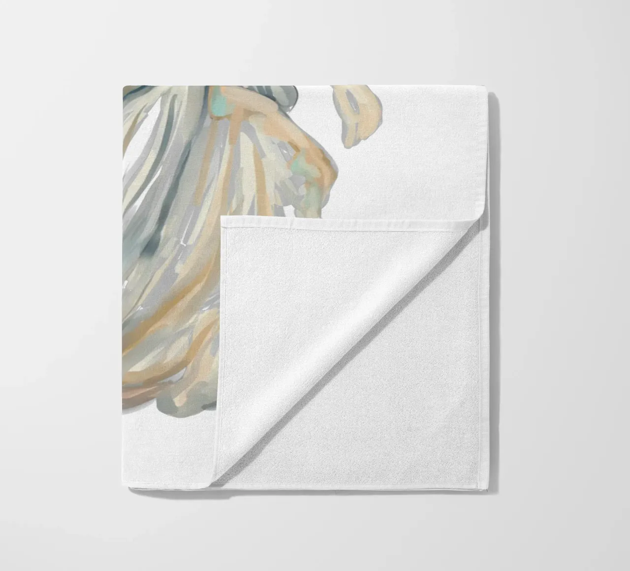 Isabel Forever Waiting beach towel by mysteriouscoco