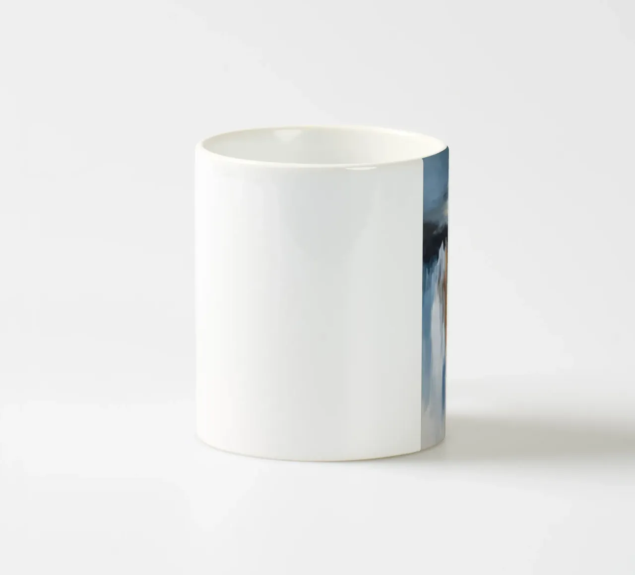 Horizon taglio a fiamma tazza in ceramica da Monarch Arc