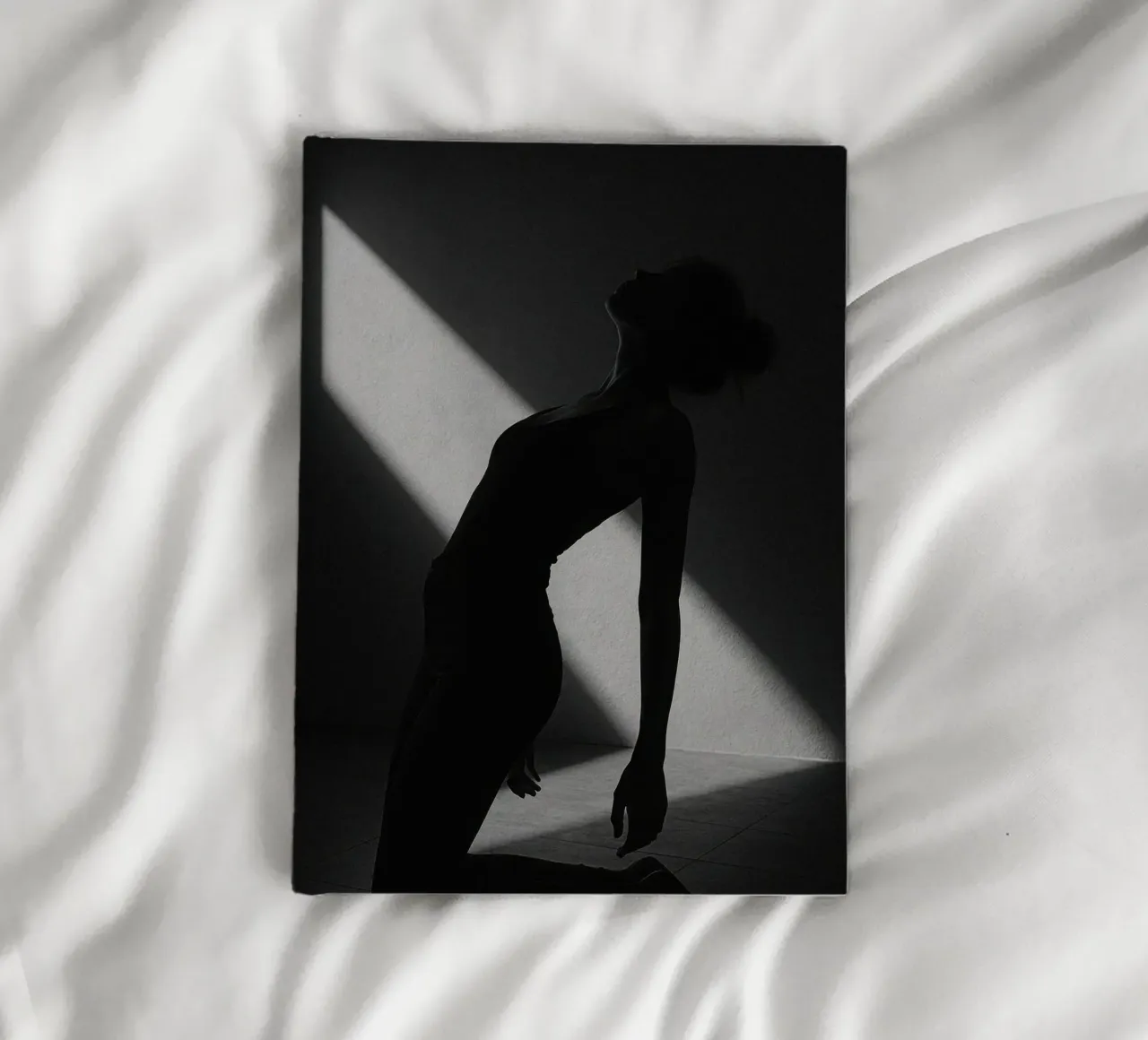 Éclat intime à Paris - Body and light notebook by Black & White