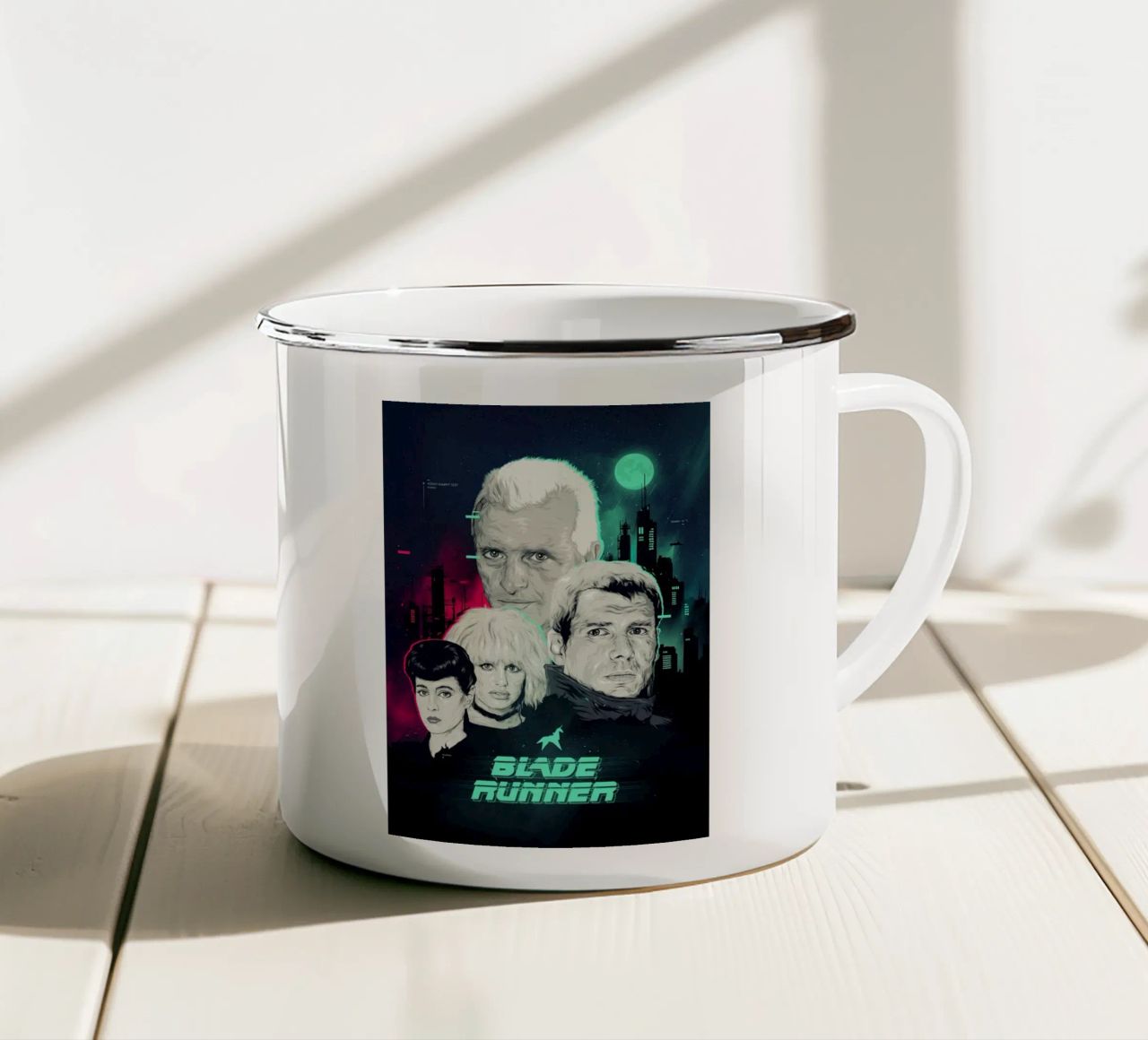 Un omaggio a Blade Runner tazza in smalto da Junkie Movie 2