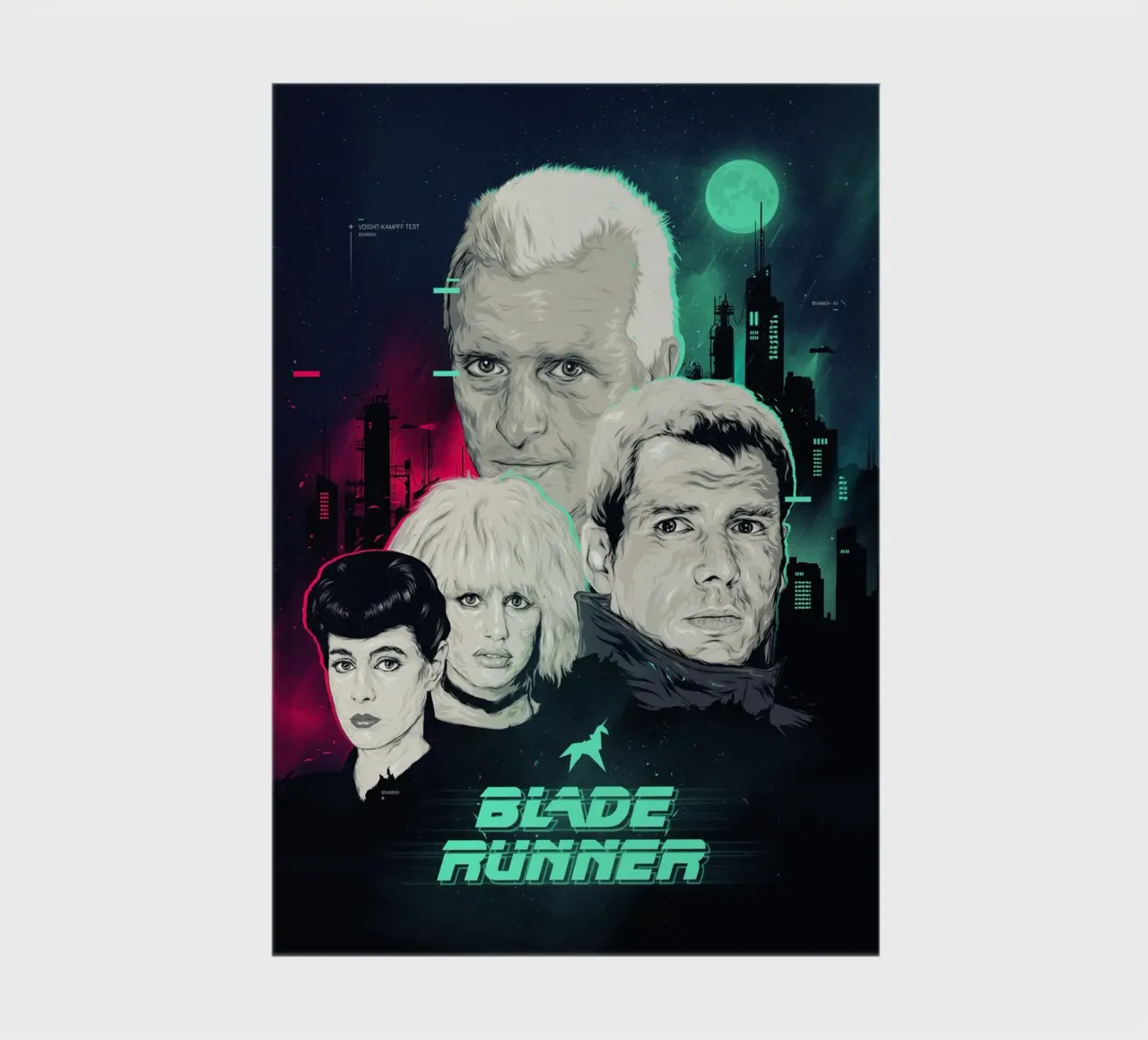 Eine Hommage an Blade Runner Notizbuch von Junkie Movie 2