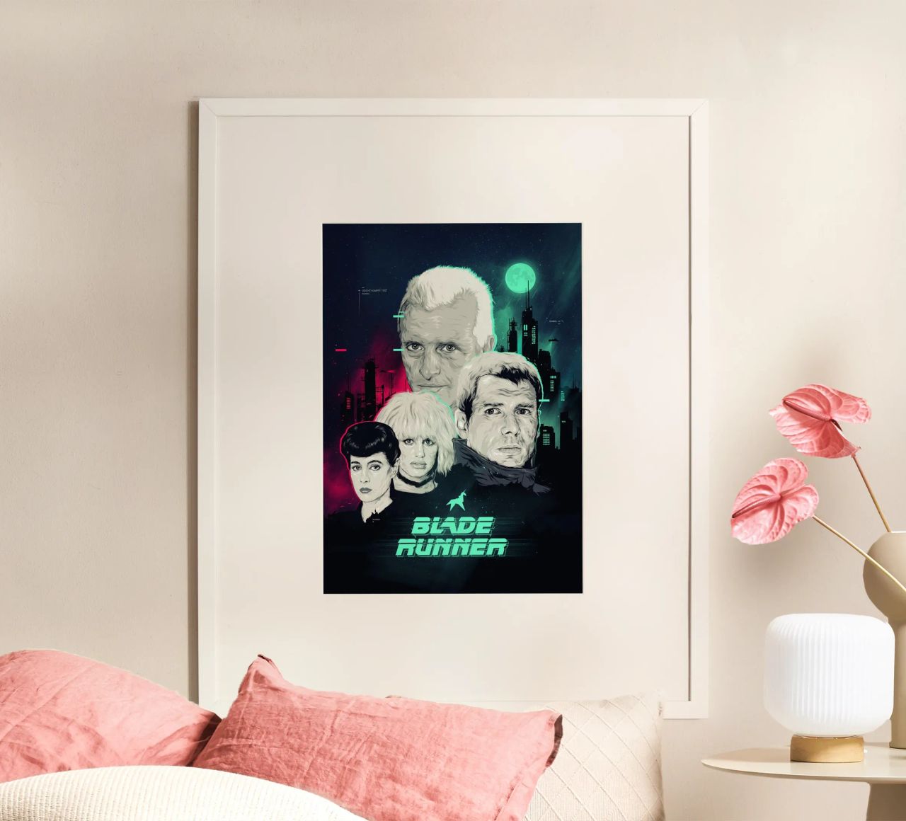 Eine Hommage an Blade Runner Poster von Junkie Movie 2