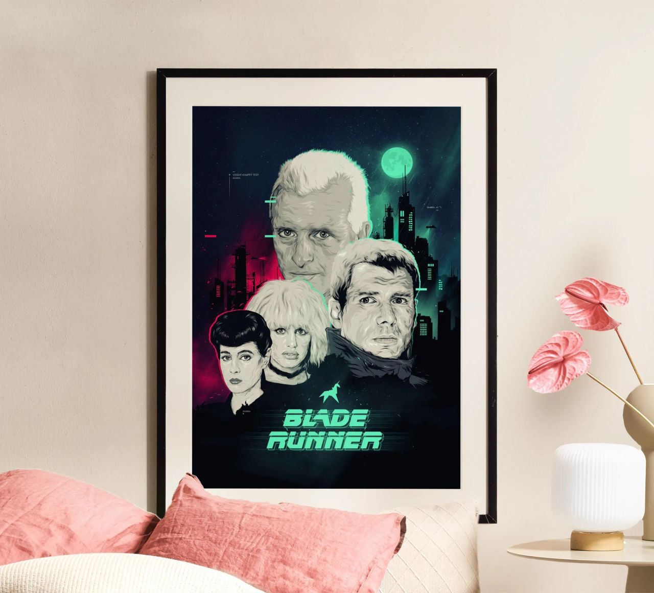 Eine Hommage an Blade Runner Poster von Junkie Movie 2