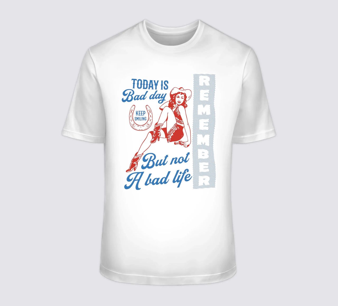 Oggi è una brutta giornata, ma non una brutta vita t-shirt da Gunawan Rb