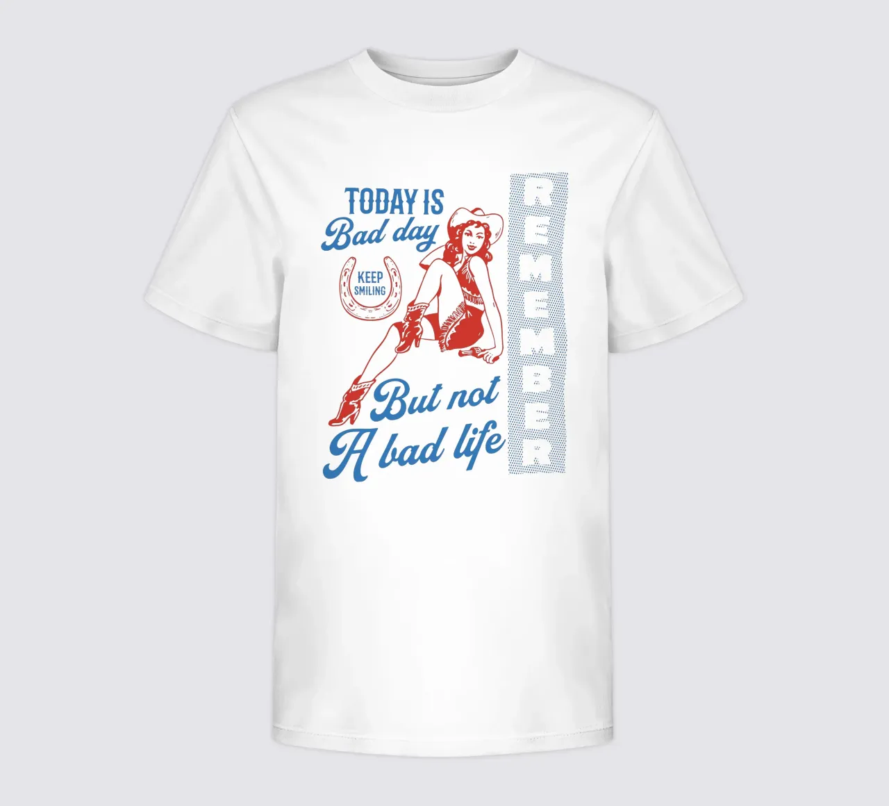 Oggi è una brutta giornata, ma non una brutta vita t-shirt bambini da Gunawan Rb